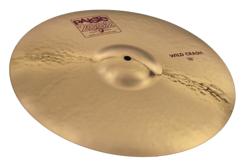 Platillo de Choque Wild Crash de Paiste 2002 de 18 pulgadas