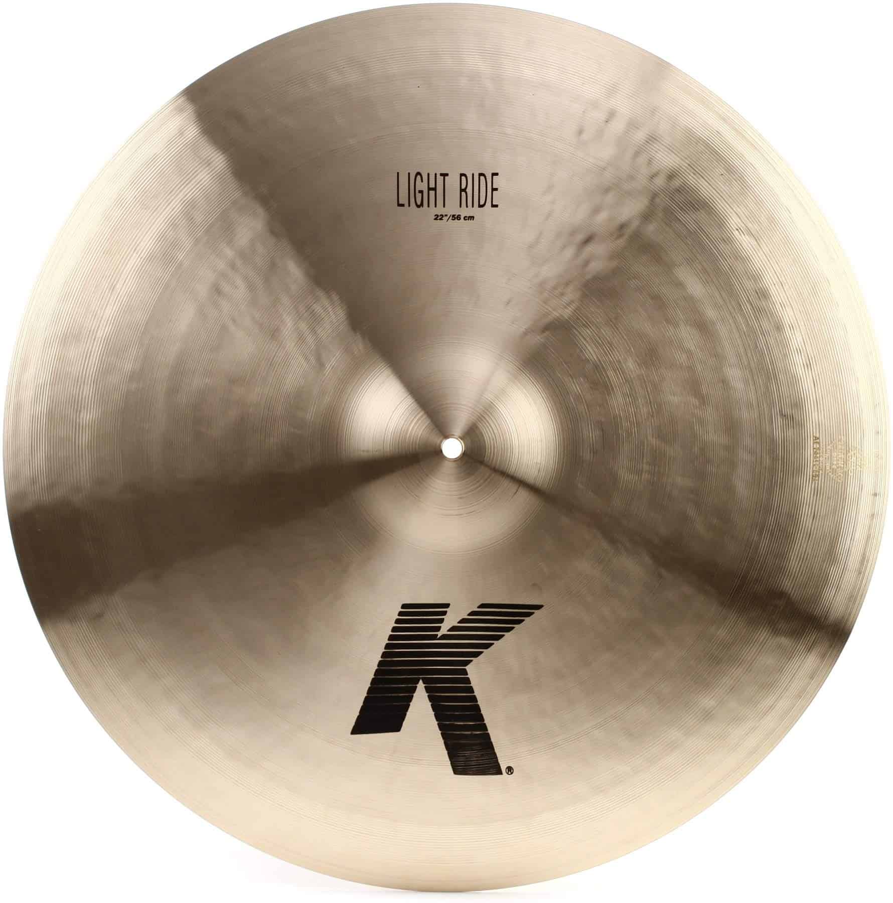 Platillo Zildjian K Light Ride - 22 Pulgadas
