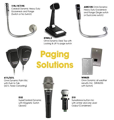Micrófono Gooseneck Dinámico Cardioide Astatic 119S-19 de - Imagen 3