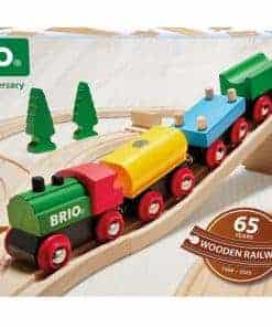 BRIO Classic - 65th Anniversary Wooden Train Set | 32