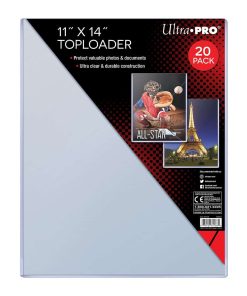 Ultra Pro 11" X 14" Toploader 20ct