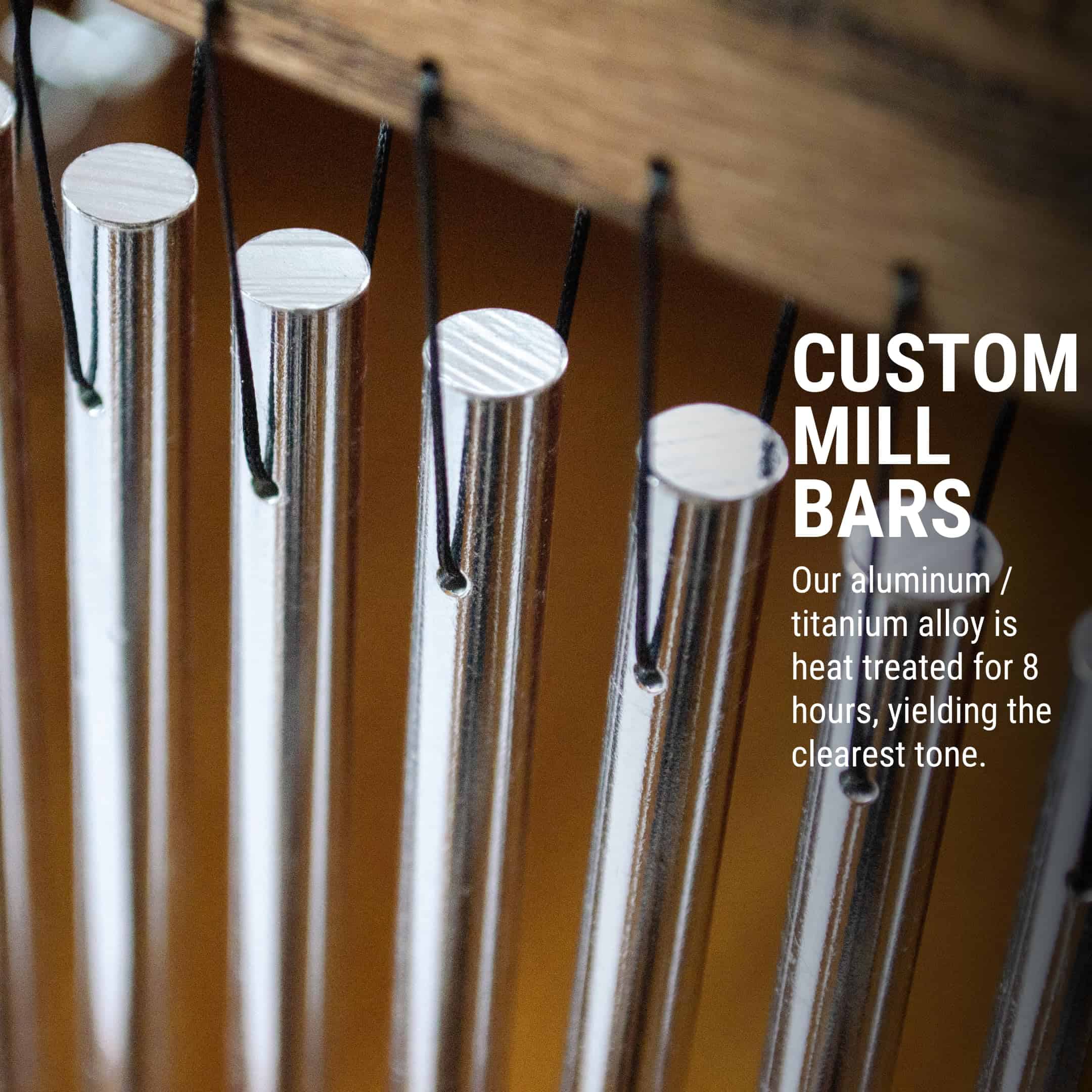 TreeWorks Chimes Bar Chimes con Brazo de Amortiguación y - Imagen 4