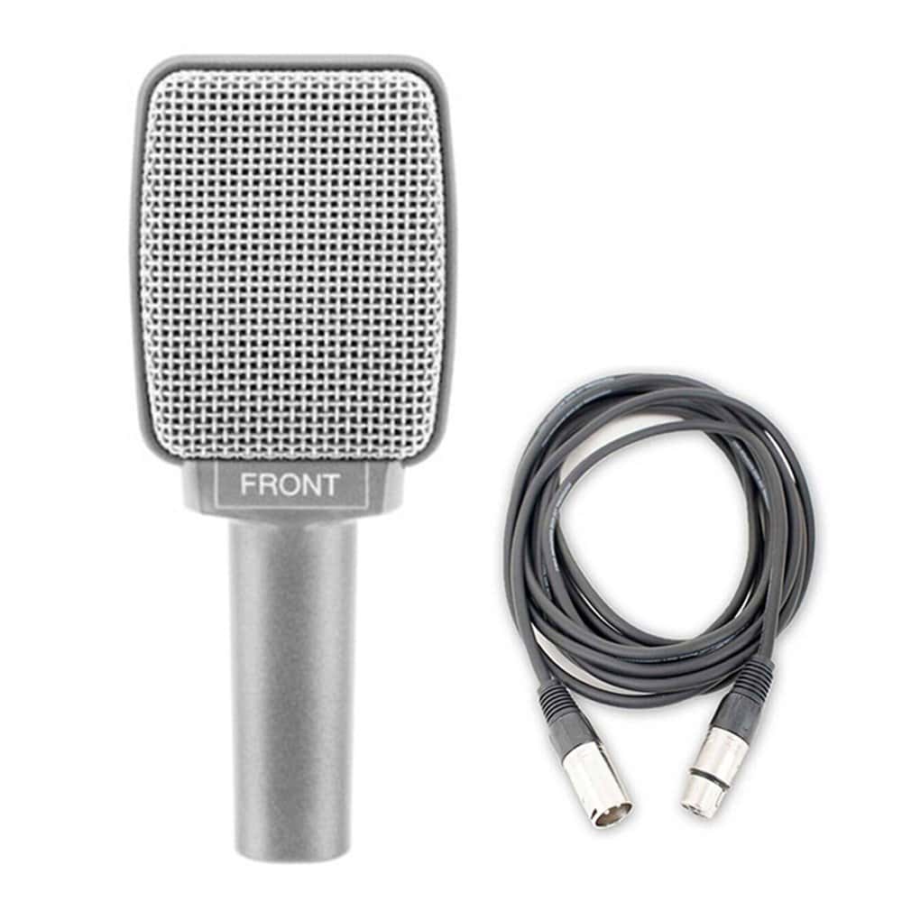 Micrófono de Tambor Sennheiser e609 Plata + XLR Gratis