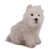 Hansa - Peluche de 10" perro Westie Highland Terrier