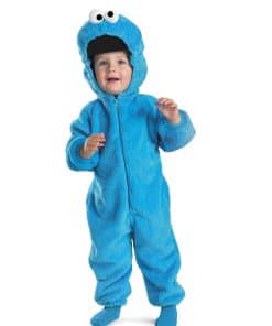 Disfraz de Cookie Monster de Lujo - Talla: Niño L (4-6)