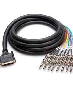 Cable Serpiente Hosa DTP802 DB25 a 8 x TRS 6.6 pies DB25 a