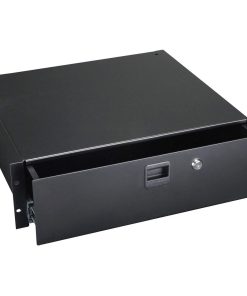 Cajón de rack de acero de 3U Penn Elcom 3233LK con cierre