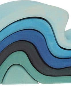 Apilador de Olas de Agua Grimm's Azul, 1 EA