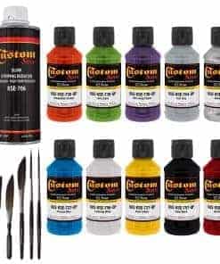 Pintura de letras y pinstriping de Custom Shop en 10 colores