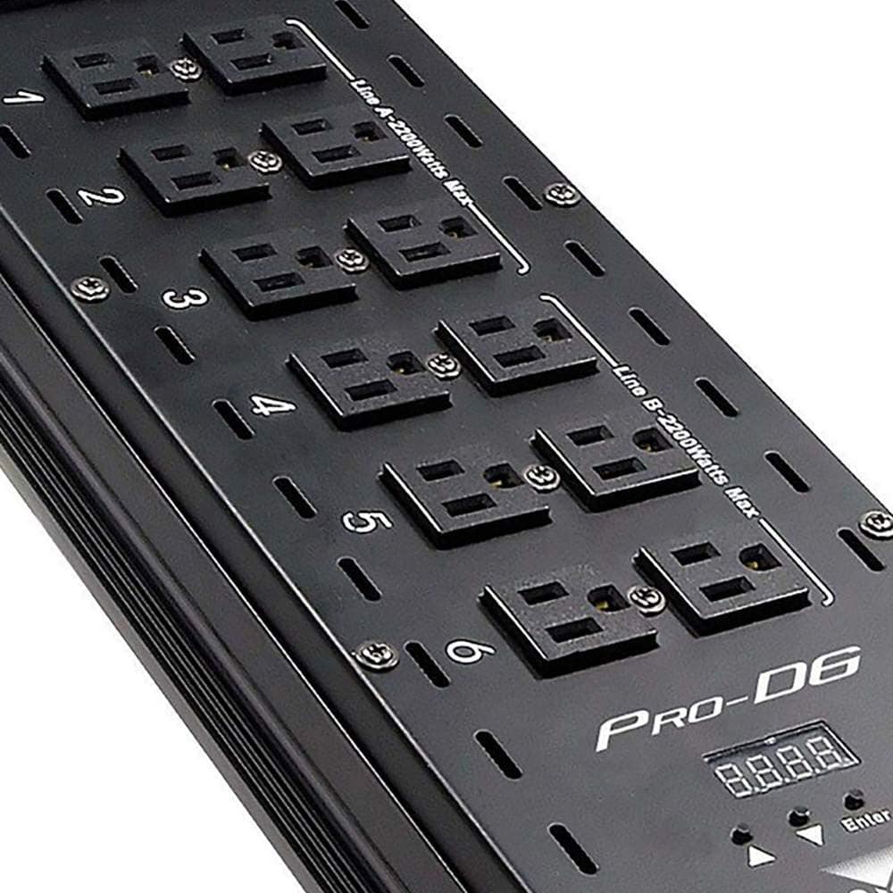 CHAUVET DJ Pro-D6 DMX-512 Dimmer/Switch Pack (6-Channel) | - Imagen 5