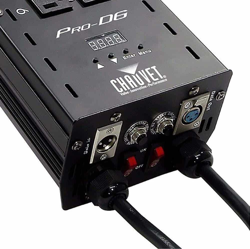 CHAUVET DJ Pro-D6 DMX-512 Dimmer/Switch Pack (6-Channel) | - Imagen 6