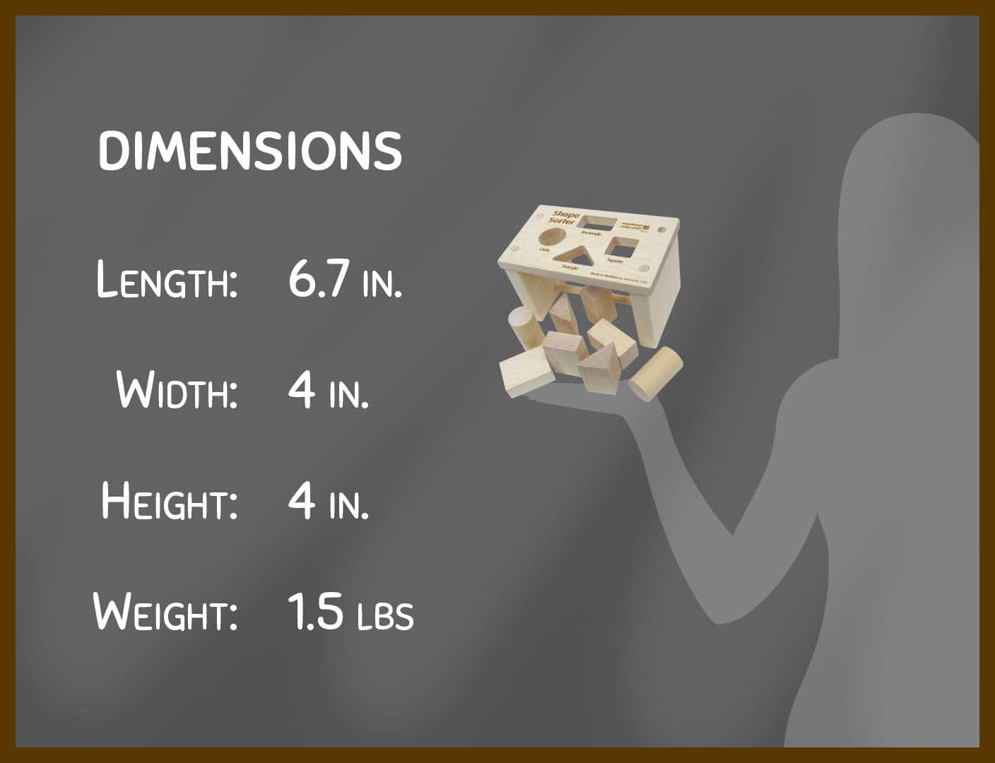 Banco Clasificador de Formas - Hecho en EE. UU. - Imagen 3