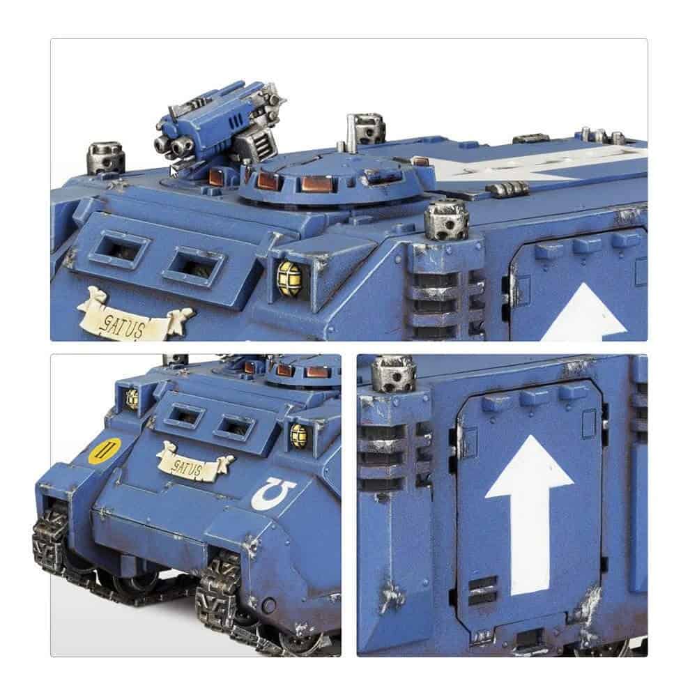 Juego de Games Workshop 99120101227 Razorback Space Marine, - Imagen 4