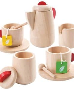 Set de Té de Madera PlanToys (3433) | Fabricado de forma