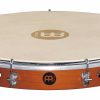 Meinl Percusión 12" Pandeiro con Marco Tradicional y Placas