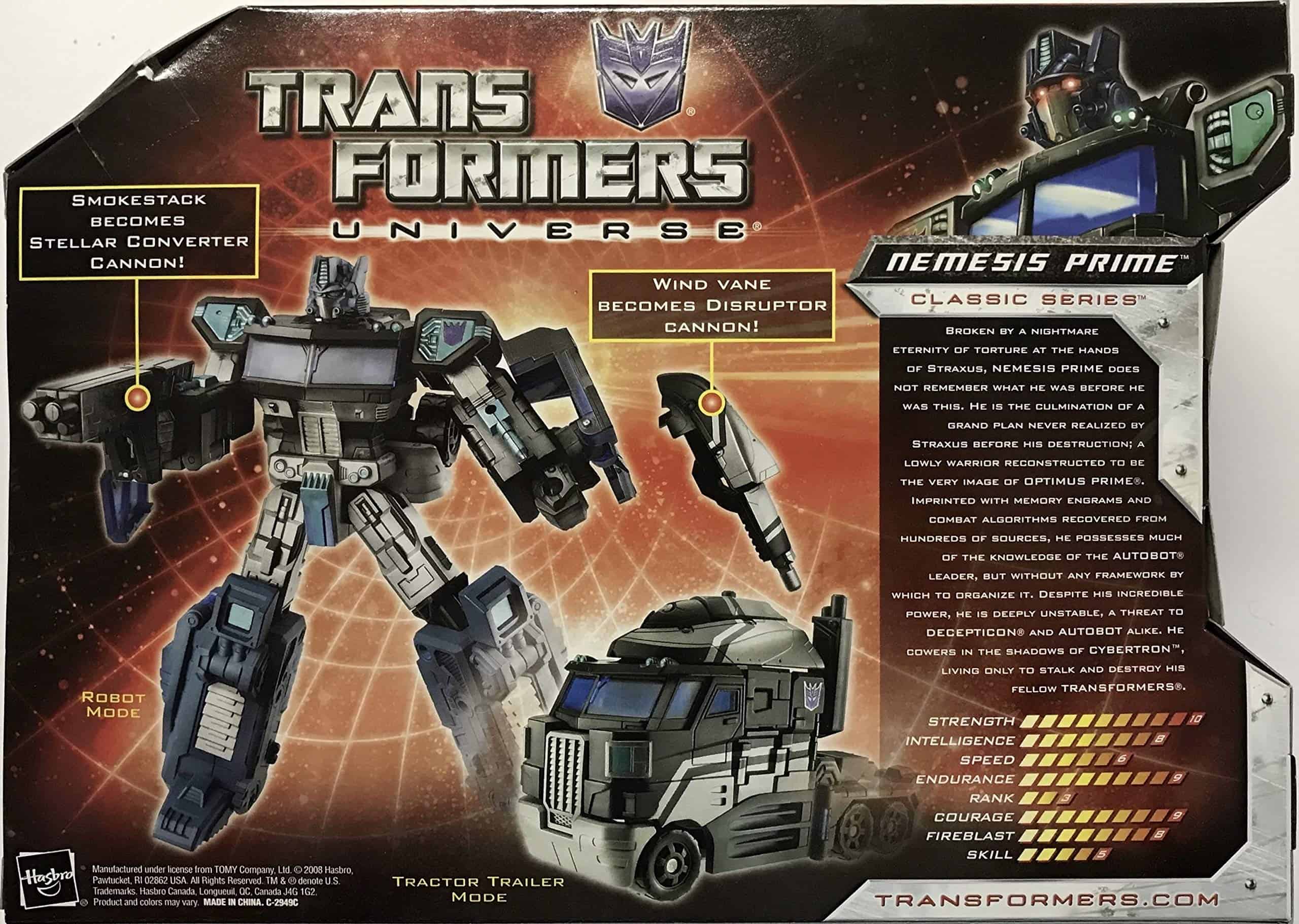 Transformers Nemesis Prime 2008 SDCC Exclusive - Imagen 3