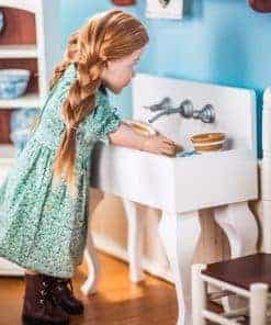 Fregadero para Cocinas de Muñecas de 18 Pulgadas The