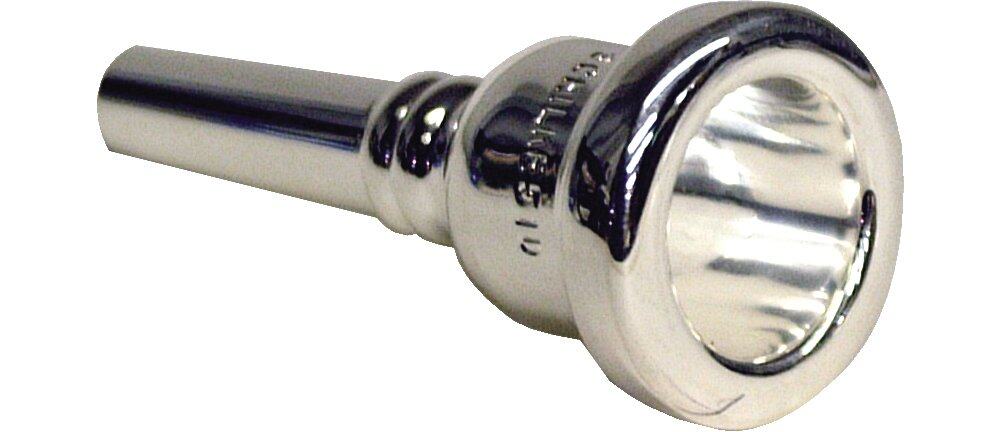 Boquilla de trombón Schilke Standard Large Shank en plata