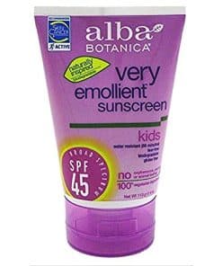 Protector Solar Alba Botanica Very Emollient para Niños SPF
