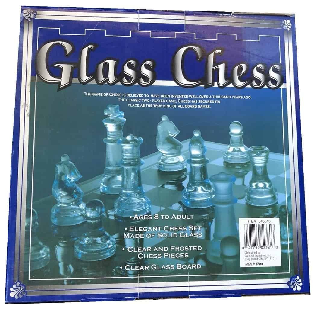 Set de Ajedrez de Vidrio de 33 Piezas - Imagen 4