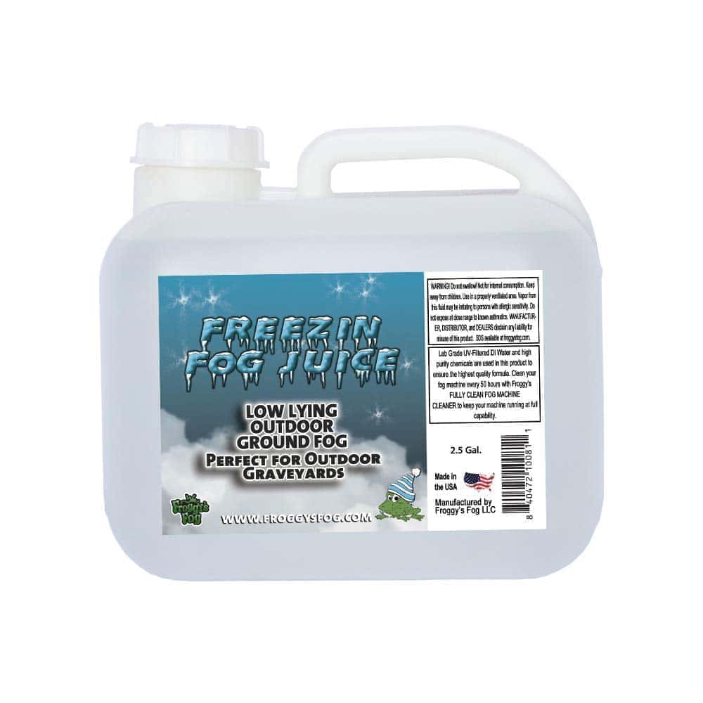 Froggys Freezin Fog - Líquido de niebla terrestre baja para