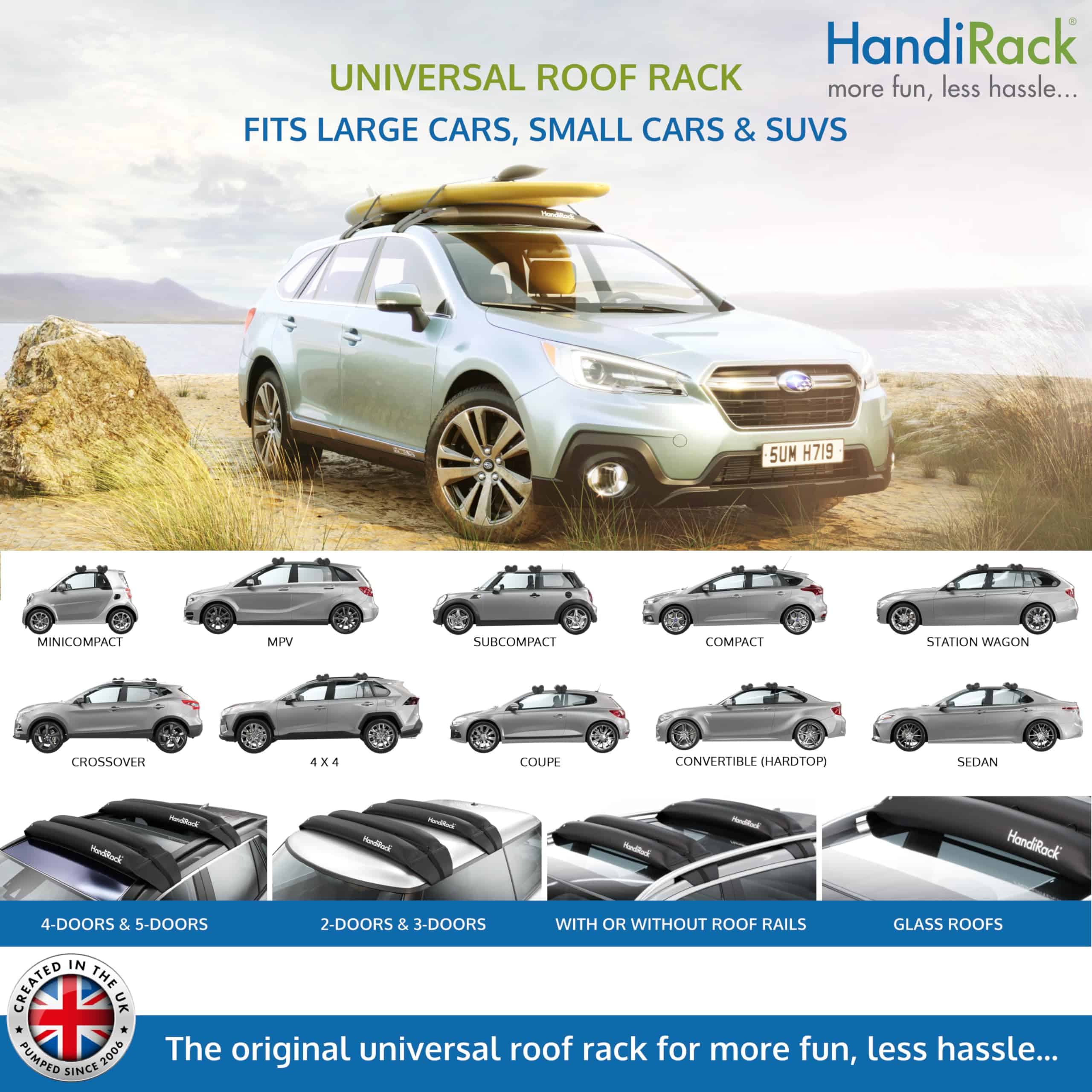 Barras de Techo Inflables Universales Suaves (Par); Correas - Imagen 4