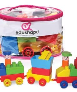 Bloques suaves con temática de tren de Edushape para niños