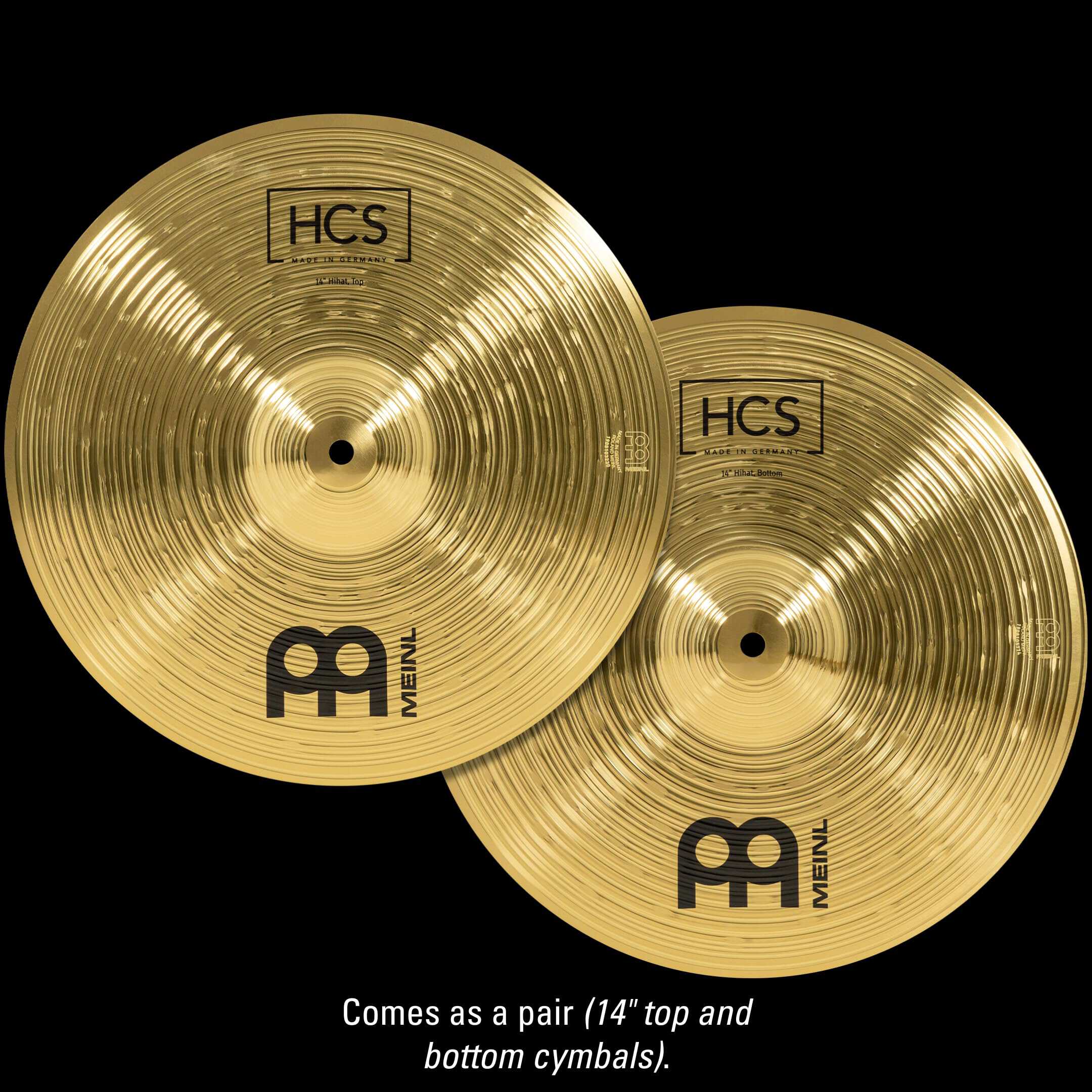 Par de Platillos (Hi Hat) Meinl 14” Hihat - Acabado - Imagen 3