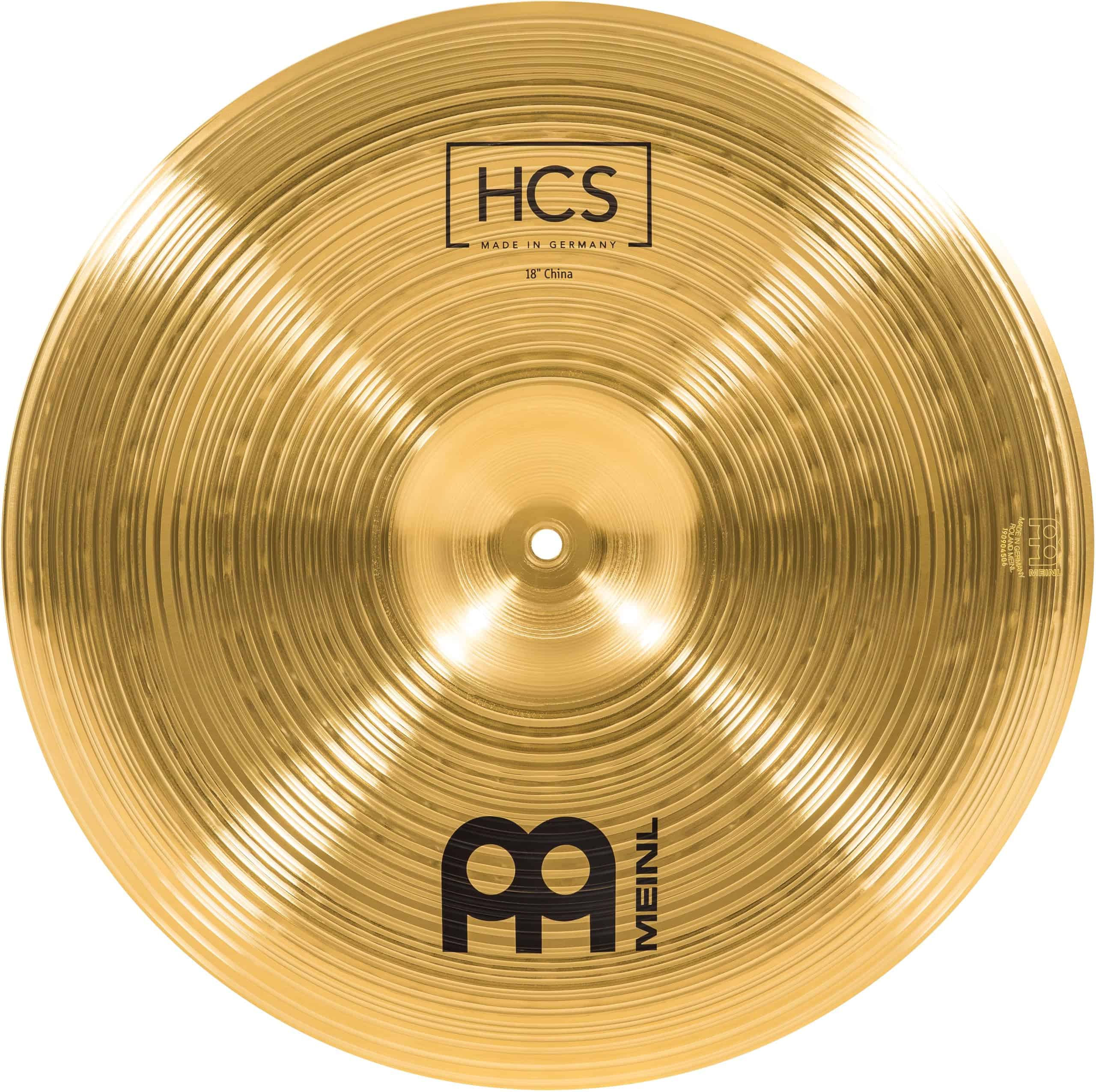 Platillo China Meinl 18" - Acabado Tradicional HCS en Latón