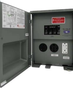 Toma de corriente protegida para RV Connecticut Electric