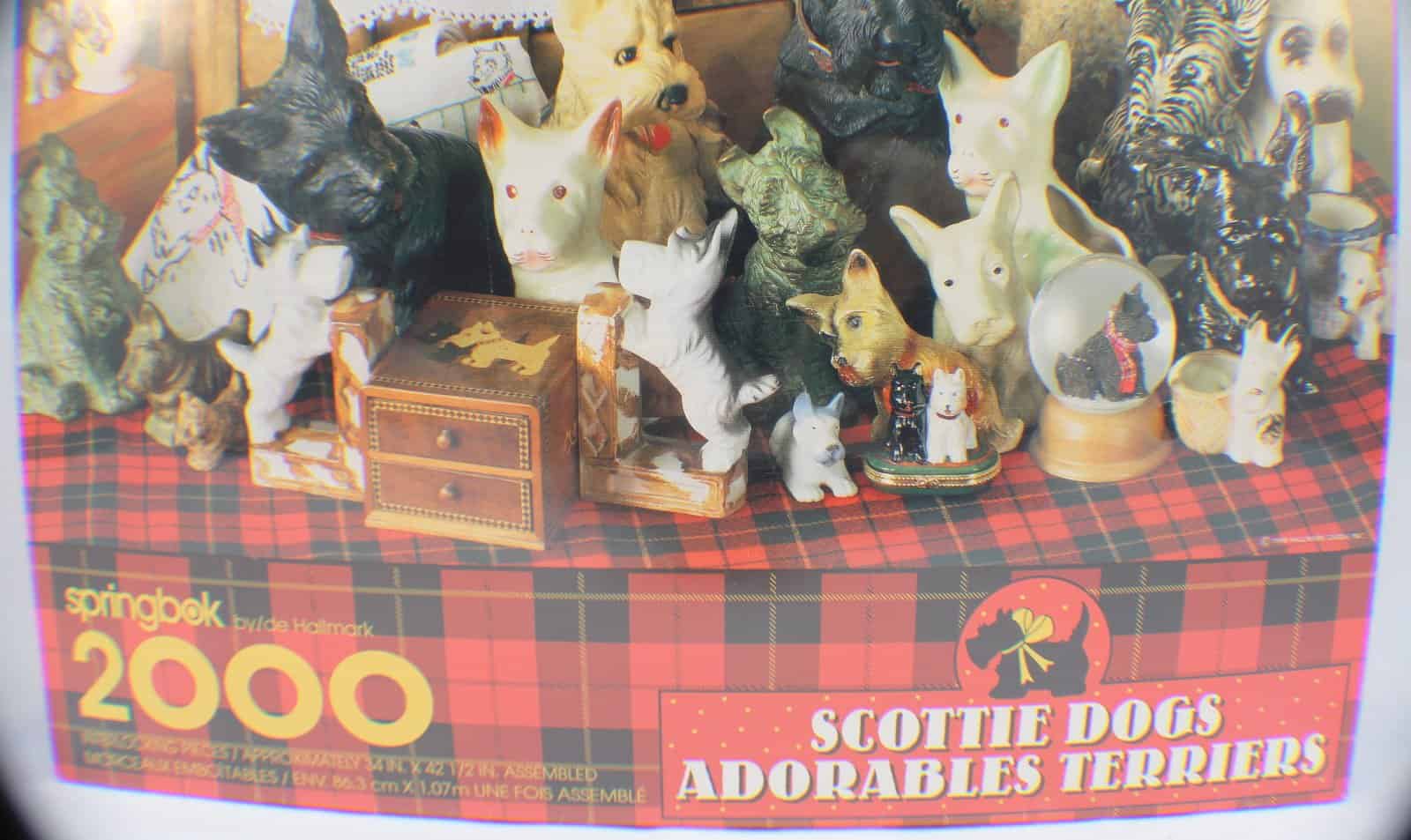 Puzzle de Perros Terrier Escoceses Adorables - 2000 Piezas - Imagen 4