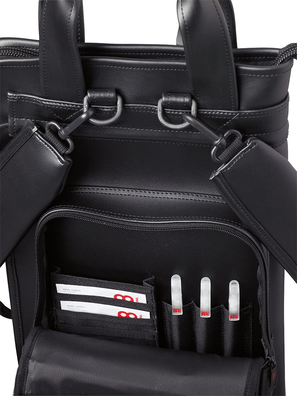 Bolso de palos de percusión Meinl MDLXSB Deluxe, Negro - Imagen 7