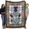 Manta de Tapiz Pure Country Weavers Escocia - Flor Nacional