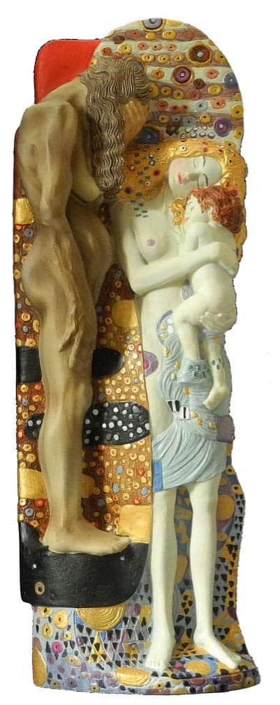 Estatua de Klimt - Tres Edades de la Mujer