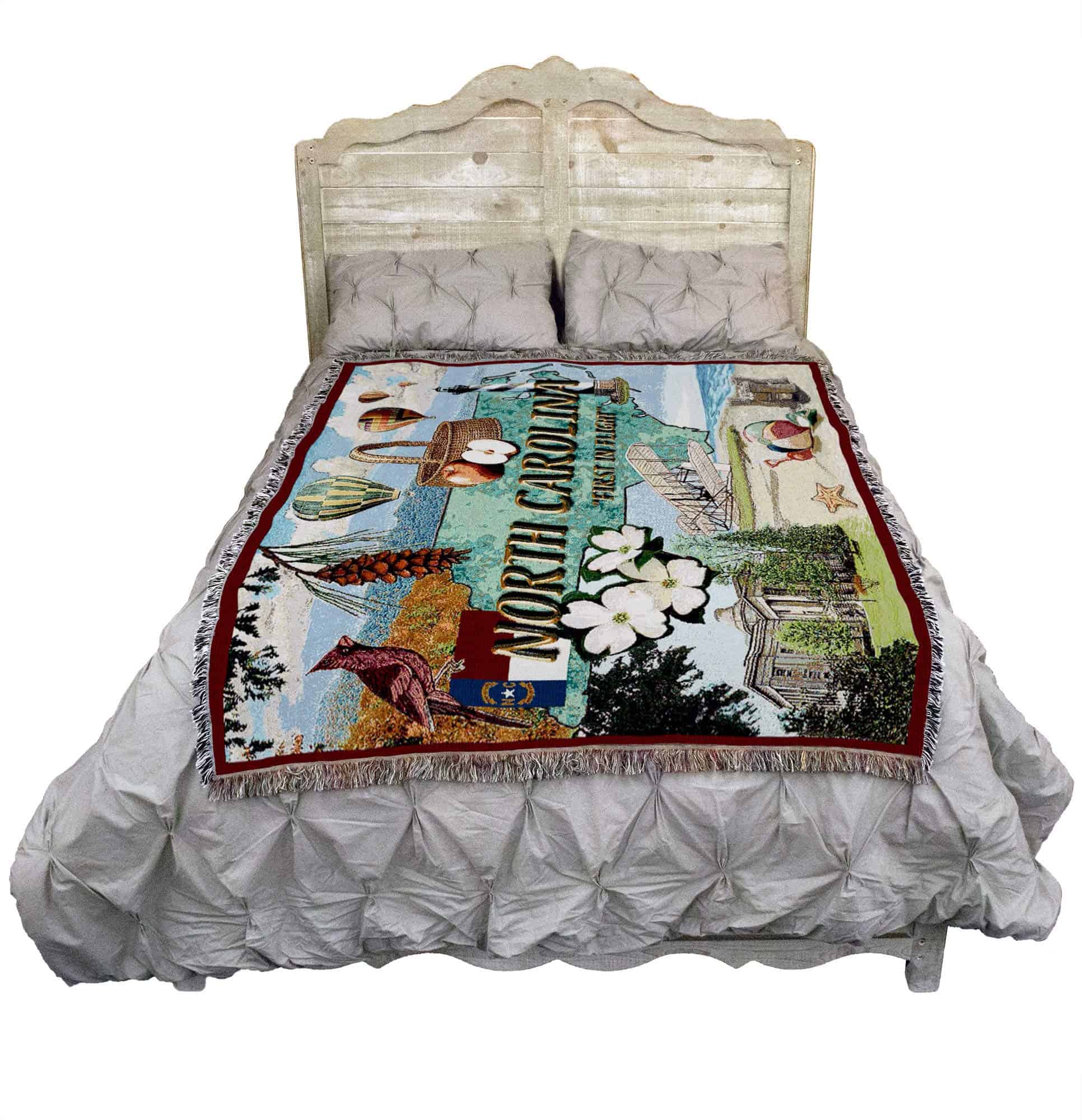 Manta tejida Pure Country Weavers del Estado de Carolina - Imagen 3