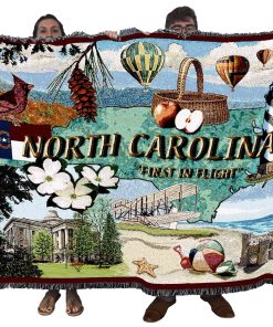 Manta tejida Pure Country Weavers del Estado de Carolina