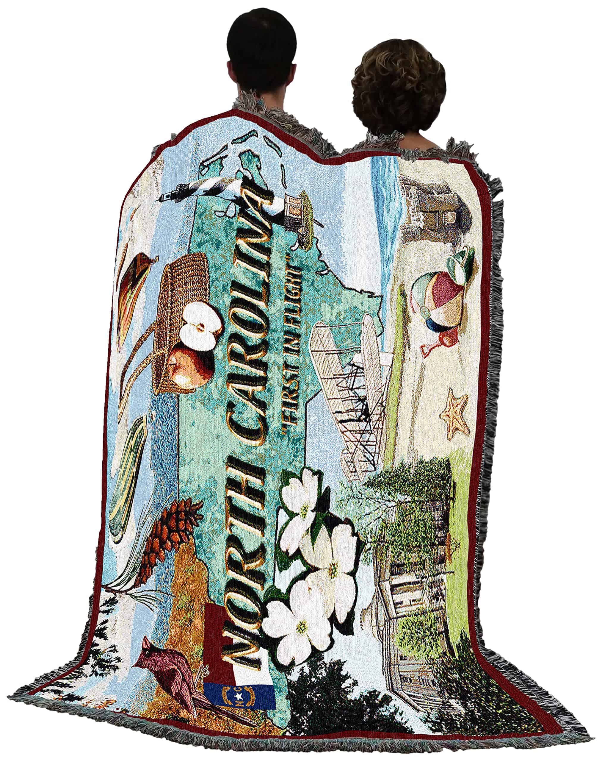 Manta tejida Pure Country Weavers del Estado de Carolina - Imagen 4