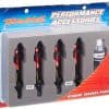 Amortiguadores de cuerpo de aluminio Traxxas 5460R en Rojo,
