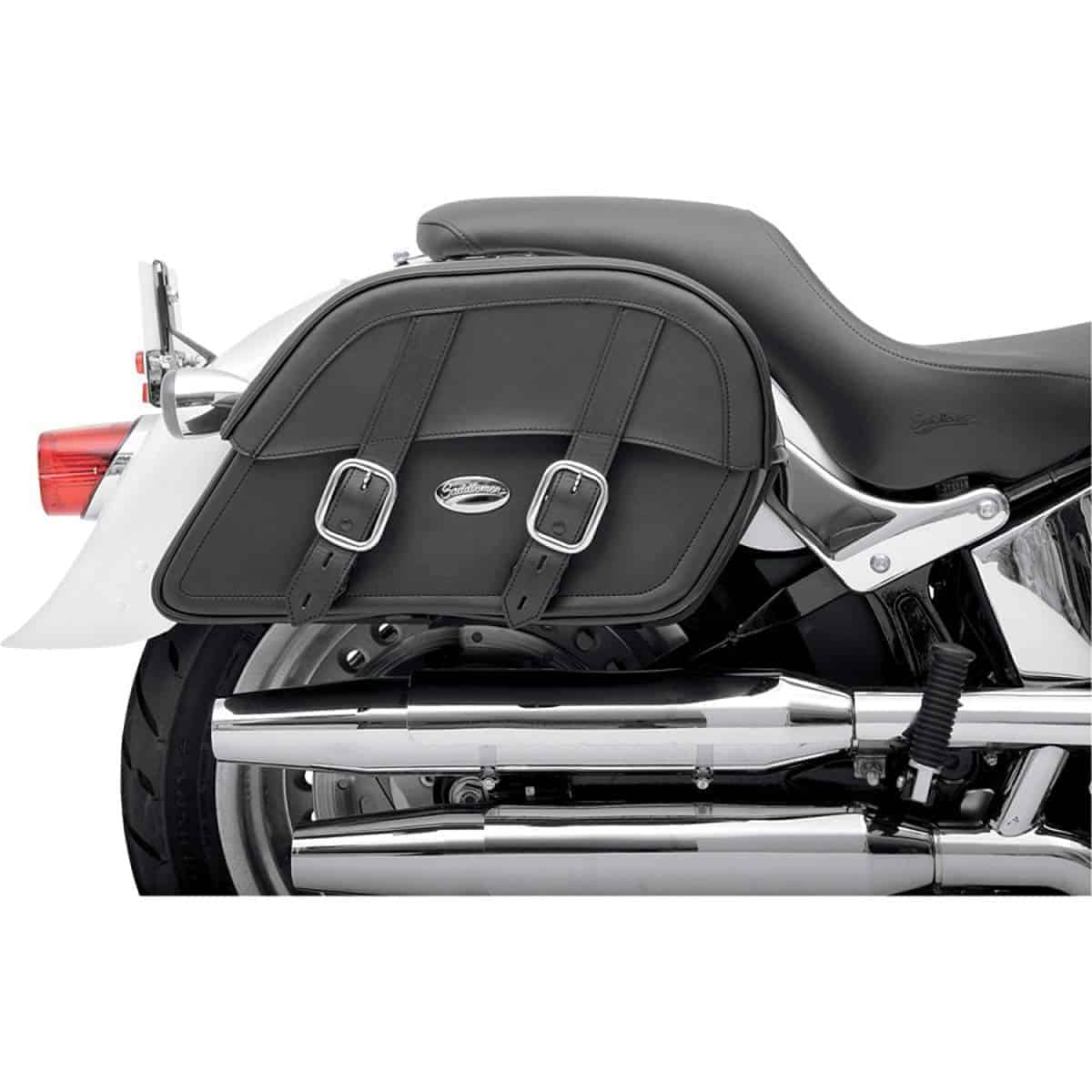 Saddlemen 3501-0440 Jumbo Drifter Slant Custom-Fit Saddlebag