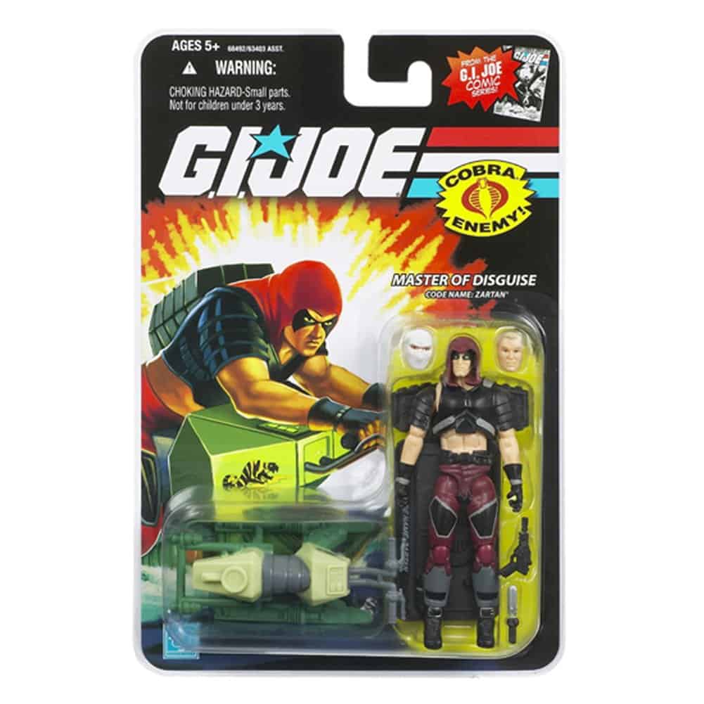 Figura de Acción G.I. JOE Hasbro de 3 3/4" Wave 11 - Zartan