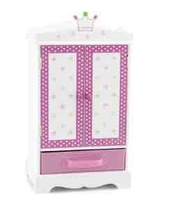 Armario para Ropa de Muñeca Emily Rose de 18 Pulgadas con