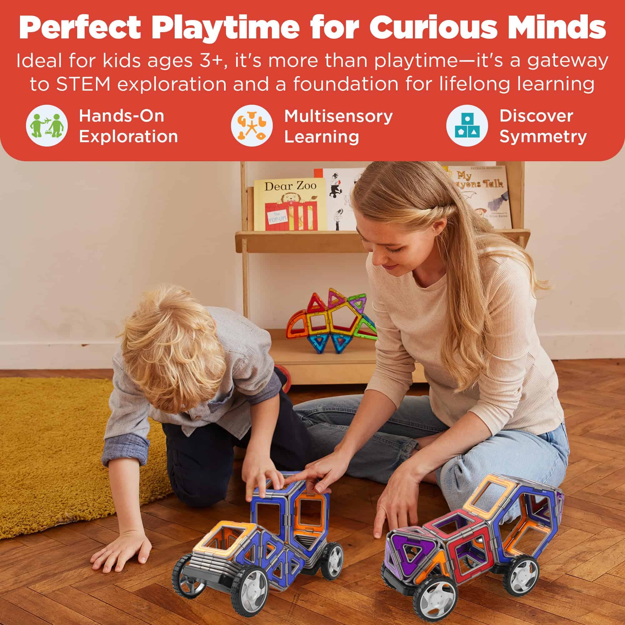 Conjunto de Coches Magformers XL Cruisers (32 piezas) - Imagen 5