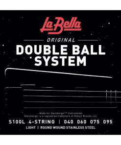 Cuerdas de bajo de acero inoxidable La Bella S100L Light