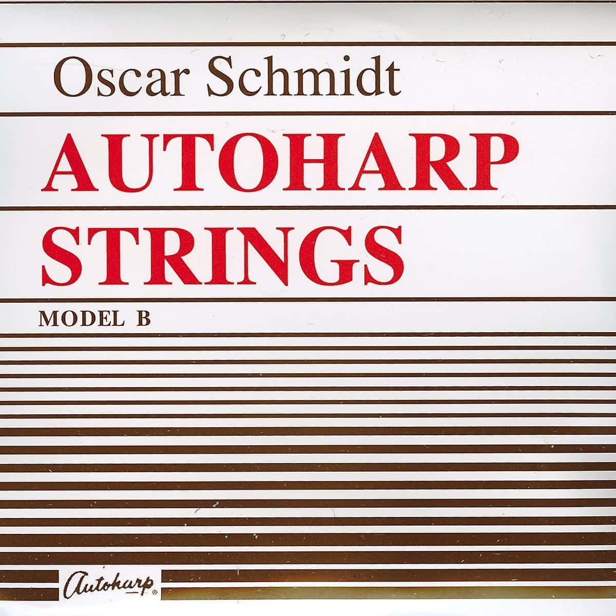 Cuerdas para Autoharp Oscar Schmidt ASB de Acero