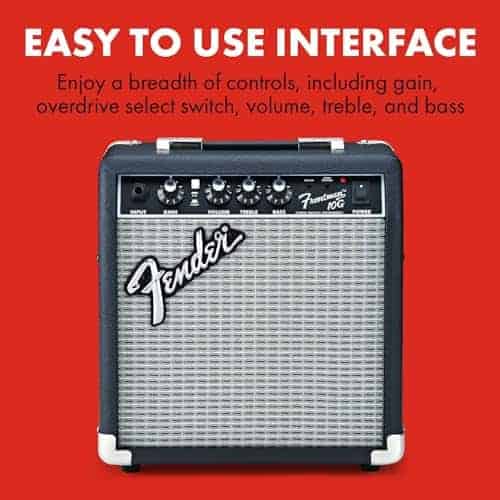 Amplificador de guitarra Fender Frontman 10G, 10 Watts, con - Imagen 3