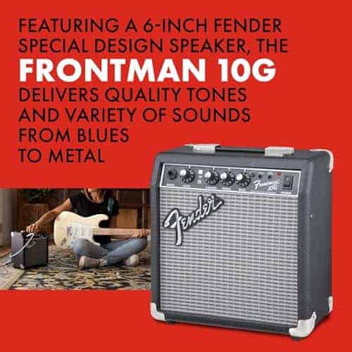 Amplificador de guitarra Fender Frontman 10G, 10 Watts, con - Imagen 6