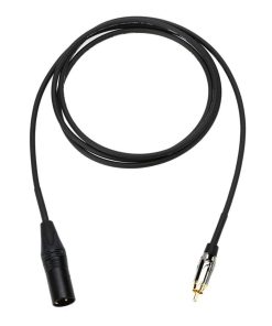 Cable Adaptador de Audio Desbalanceado -Dorado