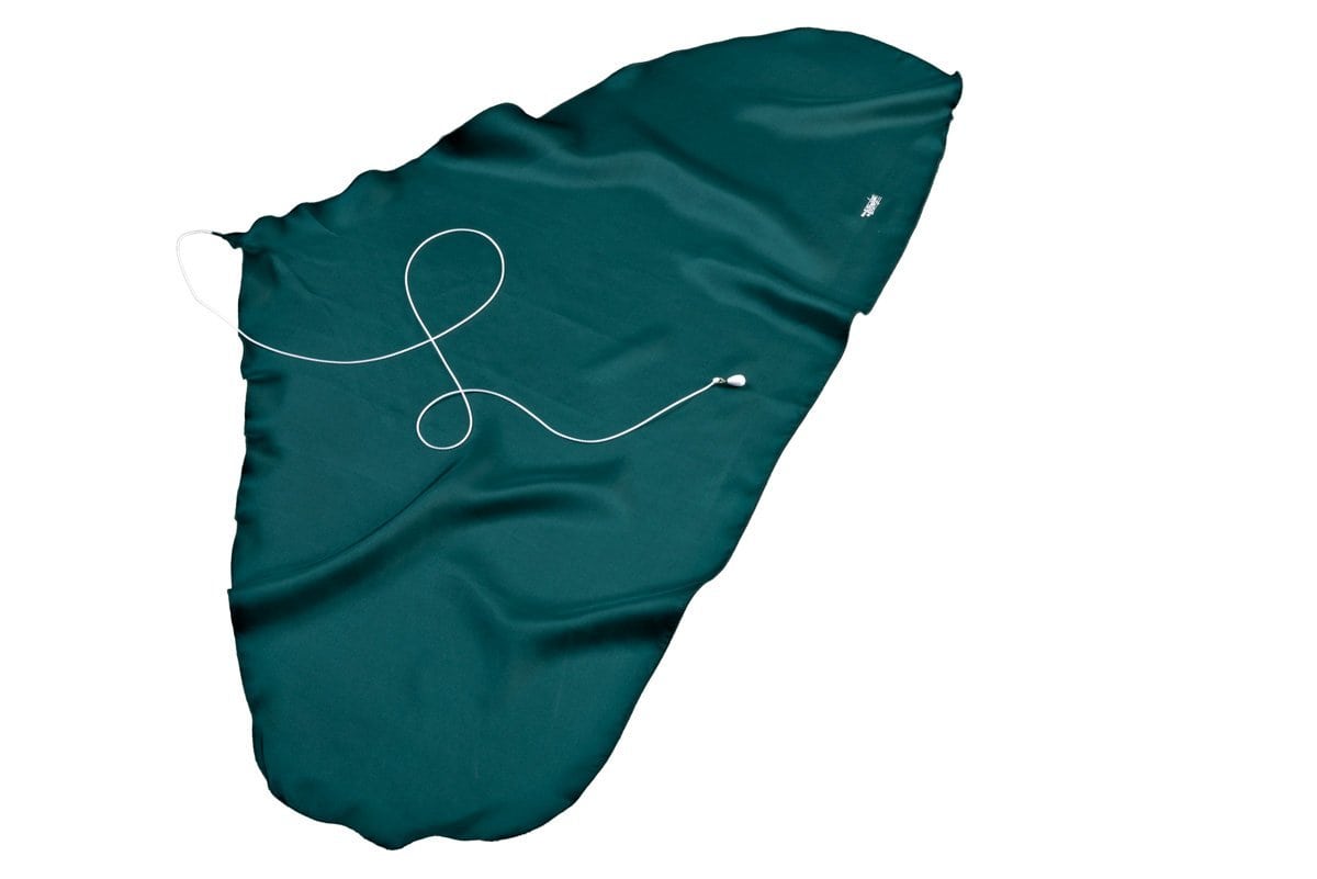 Paño de Seda para Clarinete Bajo Hodge - Verde - Imagen 3