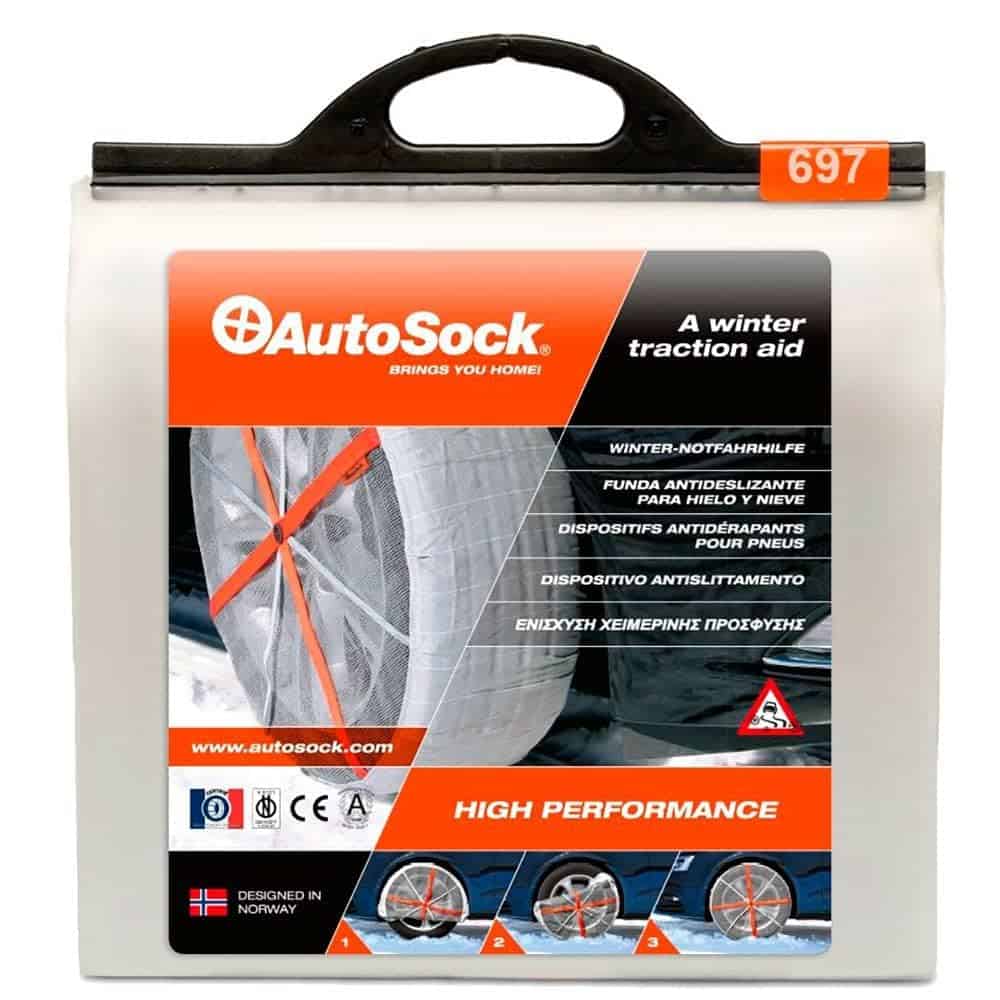 AutoSock 697 Cadenas de Nieve para Coche, SUV y Pickup -