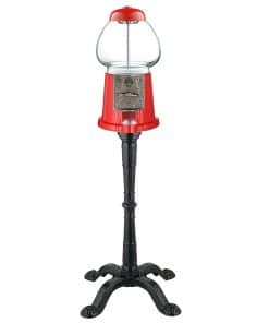 Hucha grande de bola de chicle con soporte